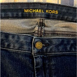 Michael Kors dark denim capris